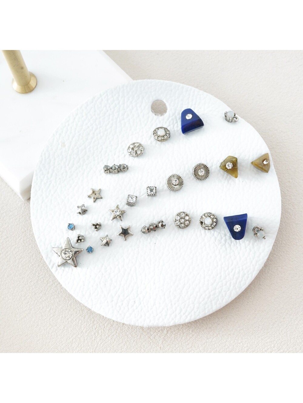 Free People Taking Shape Stud Earring Set [007]